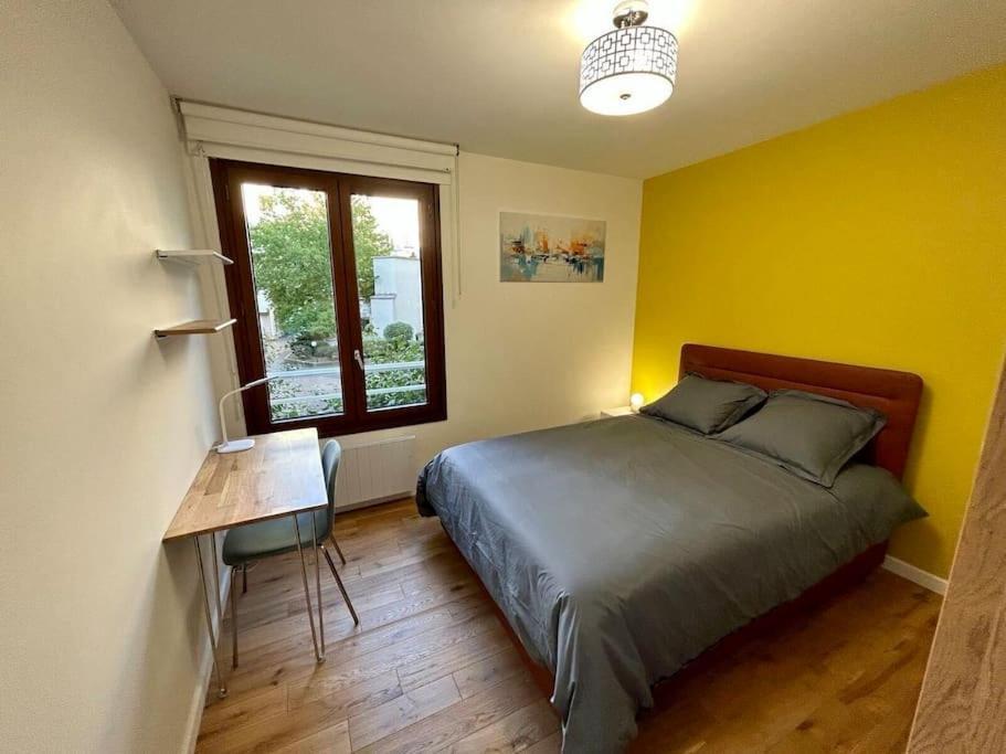 Splendid 92M2 Renovated, 4 Rooms ชารองตอน-เลอ-ปองต์ ภายนอก รูปภาพ